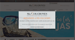 Desktop Screenshot of miscolchones.com